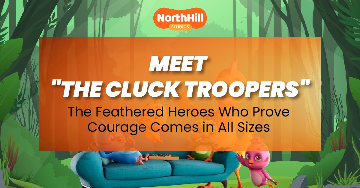 Meet "The Cluck Troopers": The Feathered Heroes Who Prove Courage Comes in All Sizes!